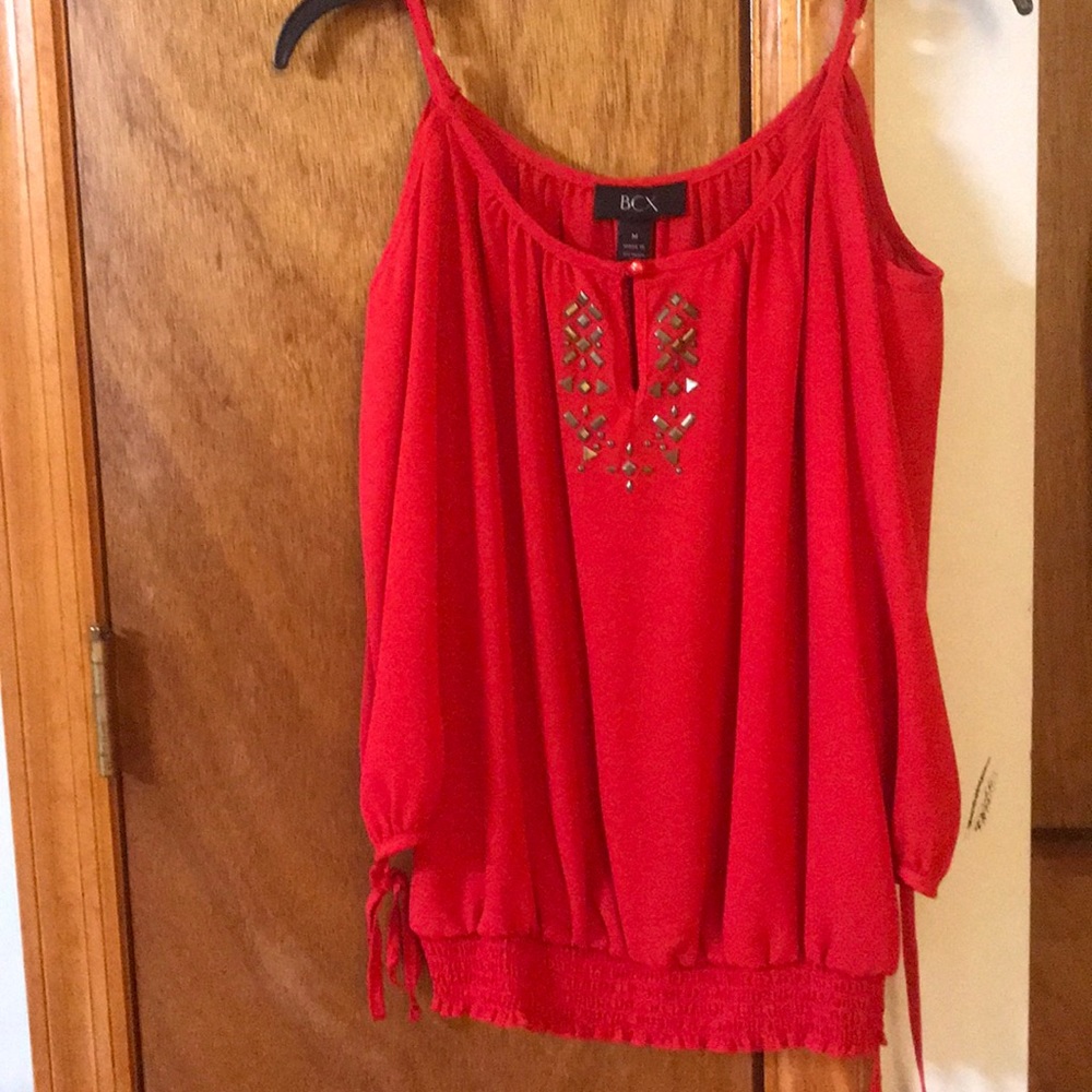 BCX Cold shoulder blouse